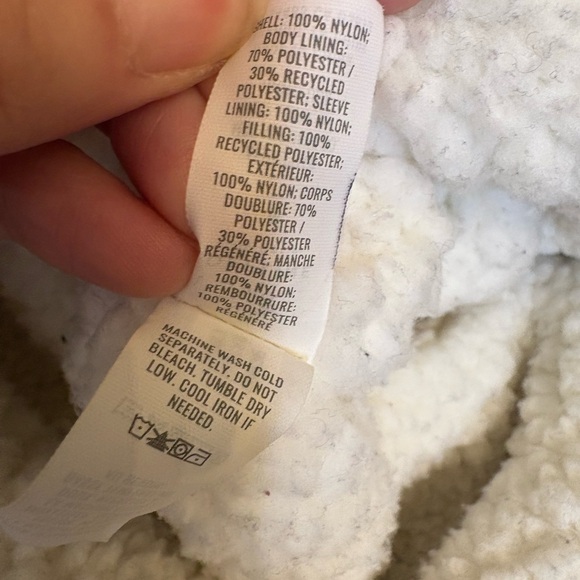 Offline by Aerie Mustard Quilted Bomber Jacket Cozy Sherpa Lined Medium - Picture 9 of 12